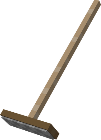 This is a broom also used in the trailer